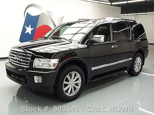 2010 infiniti qx56 4x4 sunroof nav dvd rear cam 49k mi texas direct auto