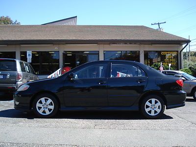 No reserve 2004 toyota corolla s 1.8l 4-cyl auto moonroof clean nice!