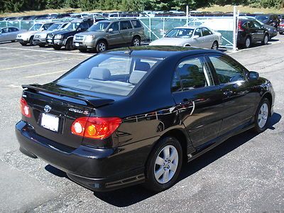 NO RESERVE 2004 TOYOTA COROLLA S 1.8L 4-CYL AUTO MOONROOF CLEAN NICE!, image 5