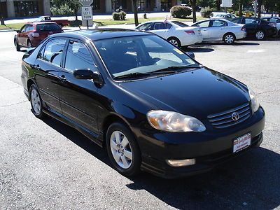 NO RESERVE 2004 TOYOTA COROLLA S 1.8L 4-CYL AUTO MOONROOF CLEAN NICE!, image 7