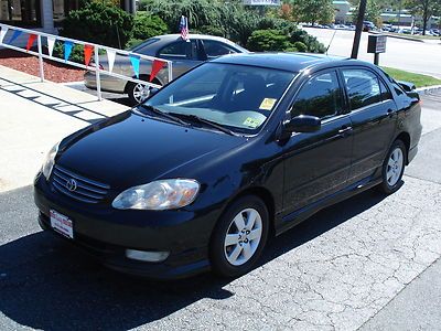 NO RESERVE 2004 TOYOTA COROLLA S 1.8L 4-CYL AUTO MOONROOF CLEAN NICE!, image 10