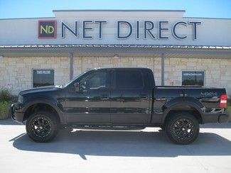 08 4wd supercrew 68k mi nav leveled blackout 1 owner net direct auto sales texas