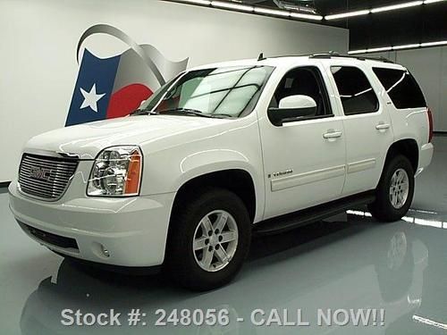 2009 gmc yukon slt 4x4 8-pass htd leather dual dvd 63k texas direct auto