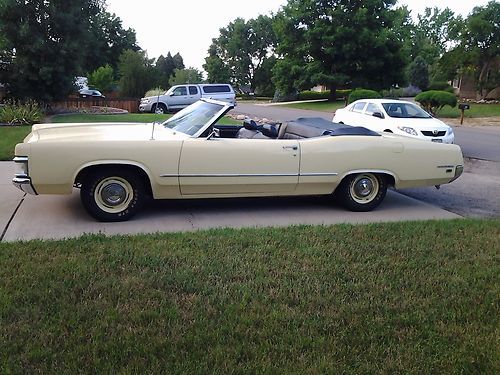 1969 mercury monterey convertible