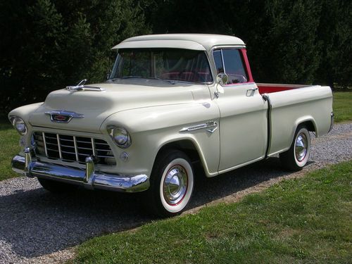 1955 chevrolet cameo pickup excellent frame off restoration