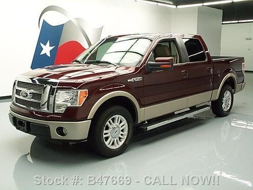 2010 ford f-150 lariat supercrew climate leather 54k mi texas direct auto