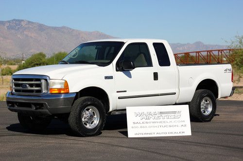 2000 ford f250 diesel 7.3l 4x4 lariat 4-door 7.3l 4wd powerstroke see video