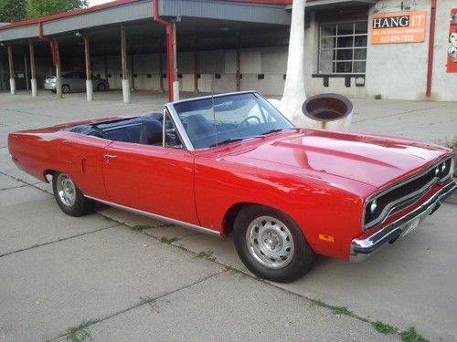 1970 plymouth roadrunner convertible beautiful restoration 383 at  perfect look