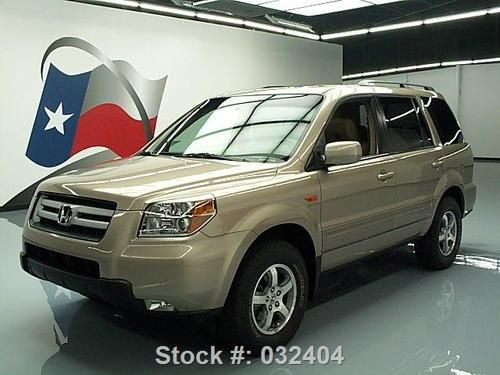 2006 honda pilot ex 8pass sunroof htd leather 62k miles texas direct auto