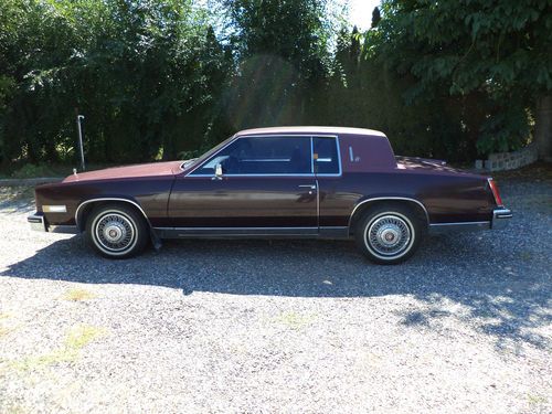 Cadilac eldorado 2 -door - coup - 1985 - very clean -