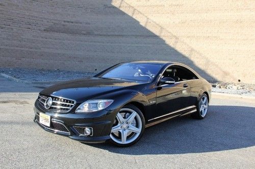 08 mercedes benz cl63 amg fully loaded blk/blk fullyloaded night vision