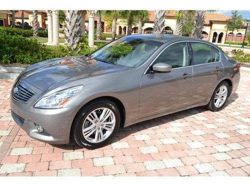 2012 infiniti g37 sedan journey clean carfax sunroof premium pkge warranty cpo