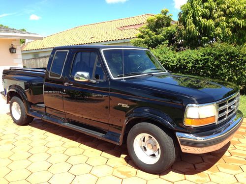 1995 ford f-150 flareside special supercab black - 5.0l efi v8 ohv 16v with abs