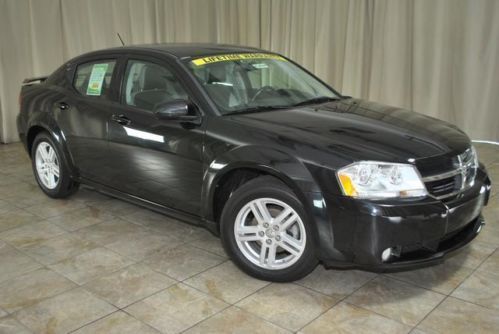 2010 dodge avenger rt 4 dr sedan auto fwd 4cyl heated leather seats