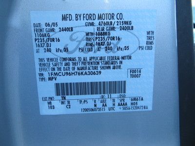 4WD HYBRID 4X4 SUNROOF HEATED LEATHER NAVIGATION ONE OWNER FORD DEALER TRADE, image 65