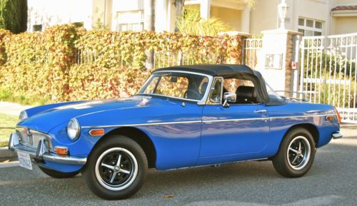 1979 MGB convertible, 2 owners, rust-free California car, genuine 56k miles!!, US $9,490.00, image 3