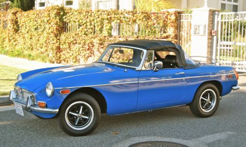 1979 MGB convertible, 2 owners, rust-free California car, genuine 56k miles!!, US $9,490.00, image 8