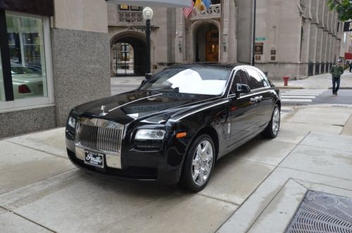 2012 rolls royce ghost.  diamond black with black