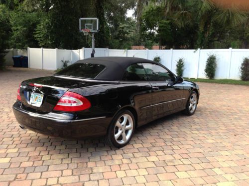 2005 Mercedes-Benz CLK320 Convertible-1-owner-Low Mileage-FLA-kept-Triple Black, US $16,875.00, image 4