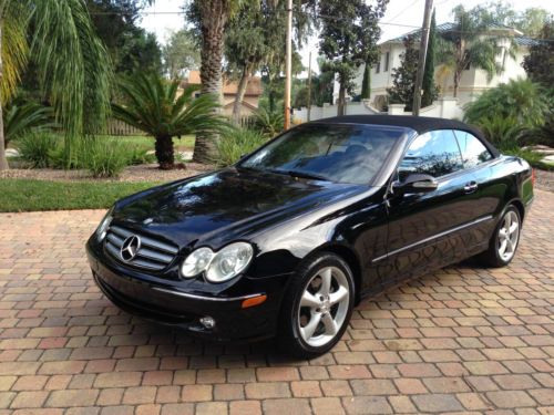 2005 Mercedes-Benz CLK320 Convertible-1-owner-Low Mileage-FLA-kept-Triple Black, US $16,875.00, image 9