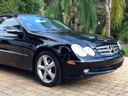 2005 Mercedes-Benz CLK320 Convertible-1-owner-Low Mileage-FLA-kept-Triple Black, US $16,875.00, image 13