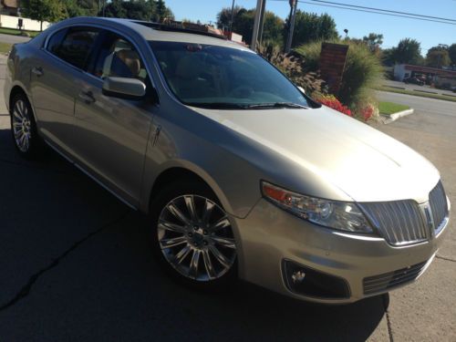 2011 lincoln mks_3.7l_panoramic roof_sync_20&#034;wheels_rebuilt salvage_no reserve !