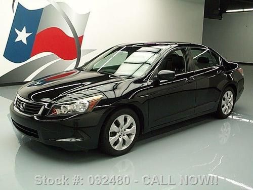 2008 honda accord ex-l heated leather sunroof nav 47k! texas direct auto