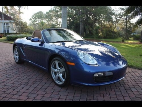 2008 porsche boxster cabrio convertible low miles tiptronic 1-owner