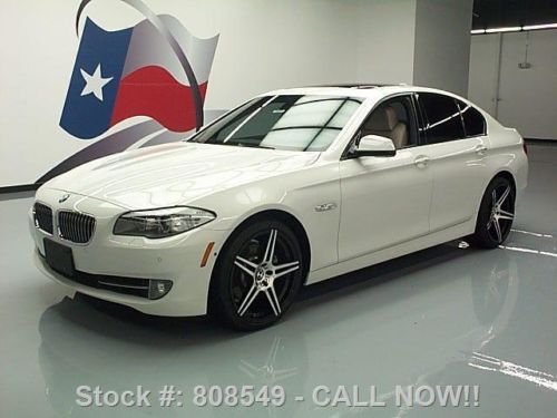 2012 bmw 535i sport tech sedan sunroof nav rear cam 26k texas direct auto