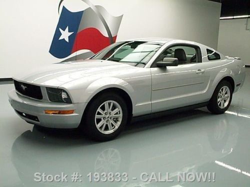 2008 ford mustang v6 premium leather shaker 500 26k mi texas direct auto