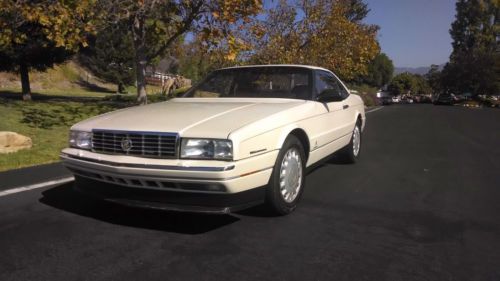 Rare 1993 Pearl Italian Cadillac Allante, Factory Fitted Hard Top, Northstar LCD, image 2