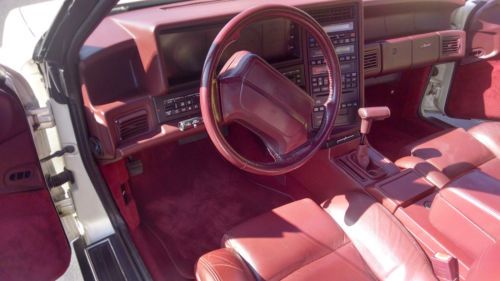 Rare 1993 Pearl Italian Cadillac Allante, Factory Fitted Hard Top, Northstar LCD, image 7