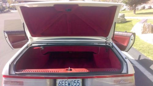 Rare 1993 Pearl Italian Cadillac Allante, Factory Fitted Hard Top, Northstar LCD, image 8