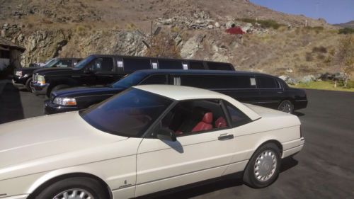 Rare 1993 Pearl Italian Cadillac Allante, Factory Fitted Hard Top, Northstar LCD, image 14