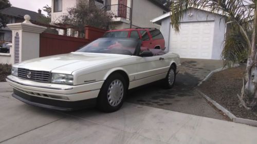Rare 1993 Pearl Italian Cadillac Allante, Factory Fitted Hard Top, Northstar LCD, image 16