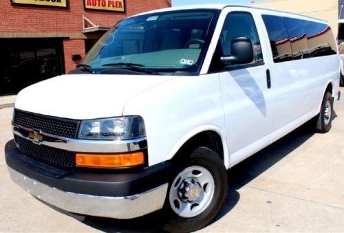 2012 chevrolet express 3500 15 passanger van lt power free shipping