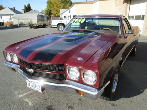 1971 chevrolet el camino custom standard cab pickup 2-door 5.7l