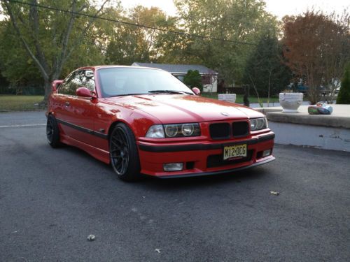 1996 bmw m3 supercharged, ferrari red paint. clean!