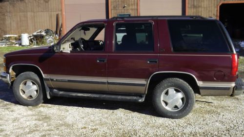 1999 chevrolet tahoe lt sport utility 4-door 5.7l