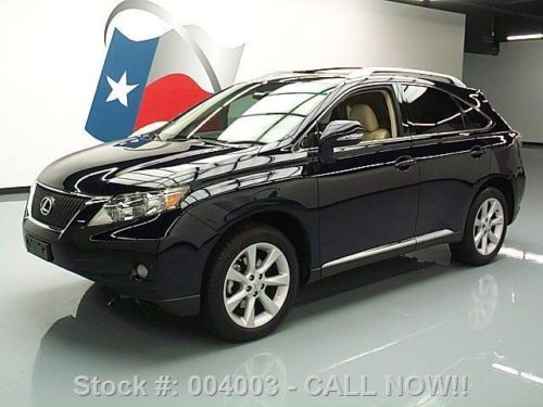 2010 lexus rx350 climate seats sunroof nav rear cam 92k texas direct auto