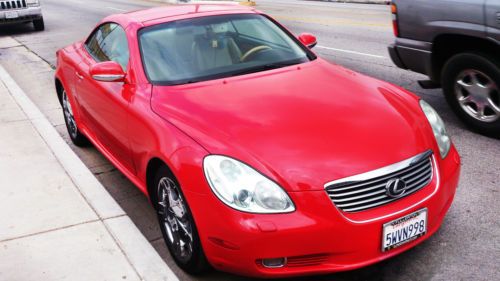 2002 lexus sc430 base convertible perfect condition