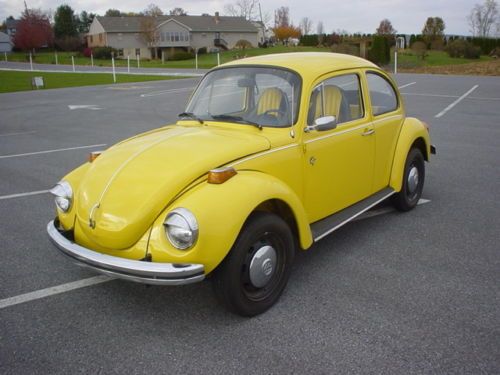 1973 volkswagen super beetle base 1.6l