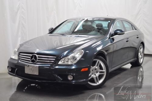 2007 mercedes-benz cls-class cls550, navi, sat, amg rims exhaust, ventilated,aux