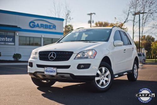Exceptional ml 350 nav, roof, 100% through shop! white leather