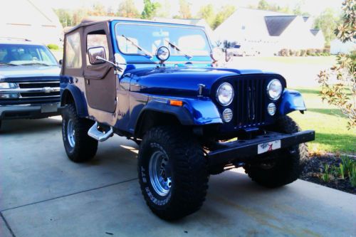 1978 jeep cj7 renegade sport utility 2-door 5.0l