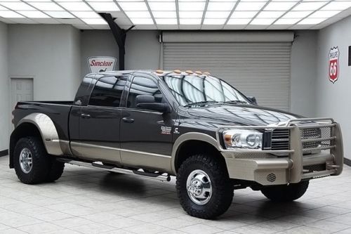 2008 dodge ram 3500 diesel 4x4 dually laramie resistol lifted heated leather
