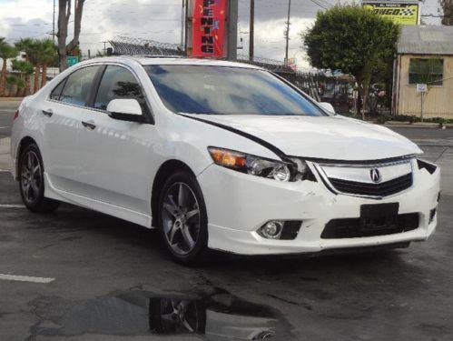 2013 acura tsx special edition damaged salvage only 10k miles manual trans l@@k!