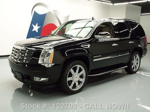 2012 cadillac escalade lux awd sunroof nav dvd 22&#039;s 29k texas direct auto