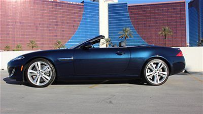 2013 jaguar xkr convertible+510 hp supercharged v8+rare color comb=must look