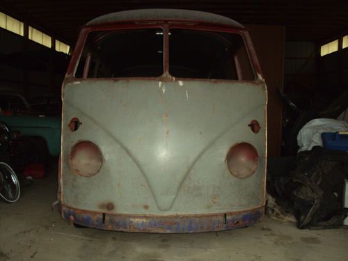 65 vw bus project lowered rat rod splitty split window volkswagen